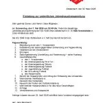 Jahreshauptversammlung